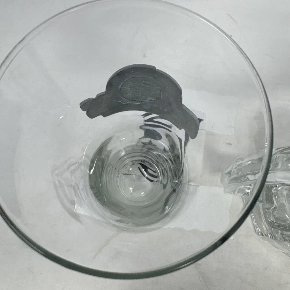 NFL Chargers San Diego Clear and Metal Logo Large 34 Beer Mug & 2 Pilsner‎ Glass